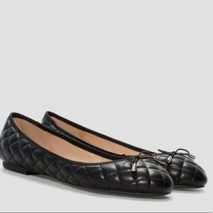 ZARA Quilted Ballet Flat